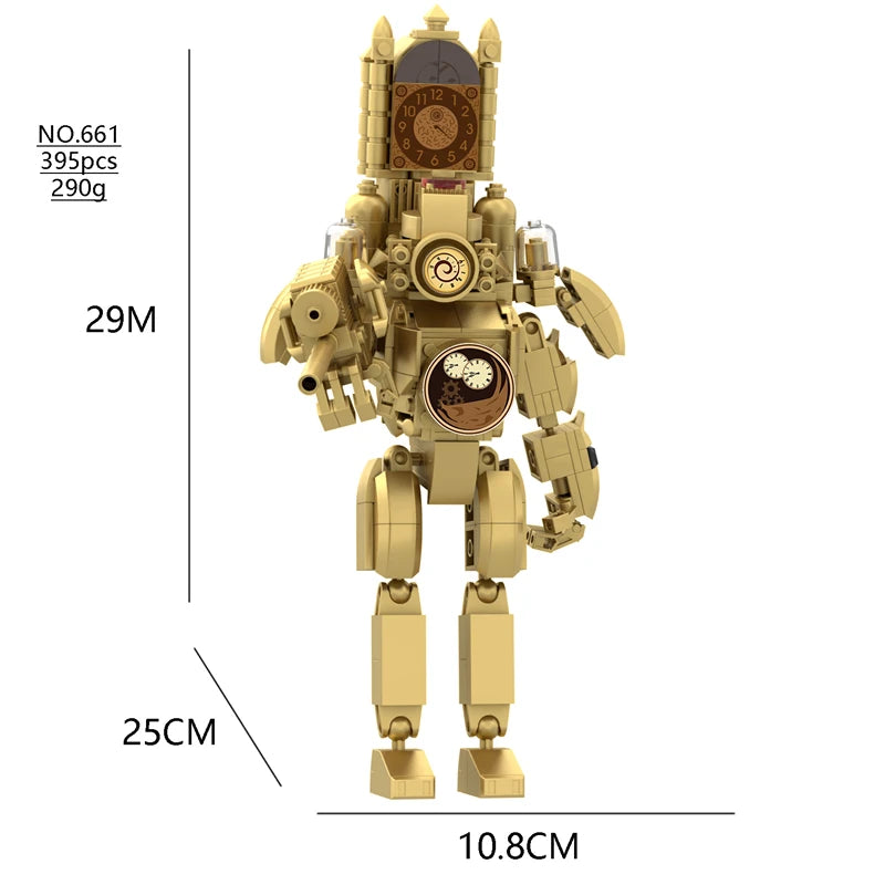 Titan Series Skibidi Toilet Building Blocks – Create Your Epic Movie Scene! 🎥🧱