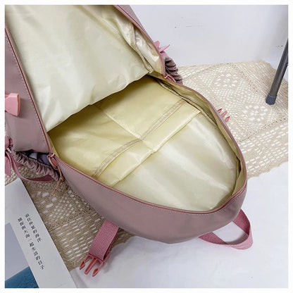 Kawaii Pocket Nylon Backpack Essential