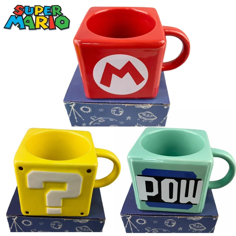 Super Mario Bros Ceramic Mug Gamer Style 🍄