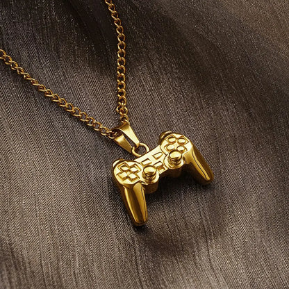 Retro Game Console Handle Necklace - Gamer Jewellery Vibes 🎮