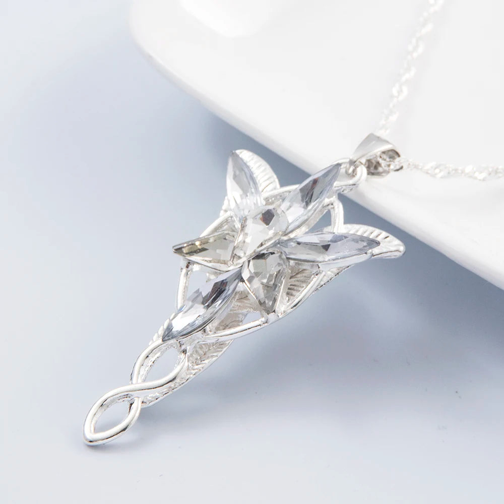 The Twilight Star Crystal Pendant - Inspired by Arwen's Grace