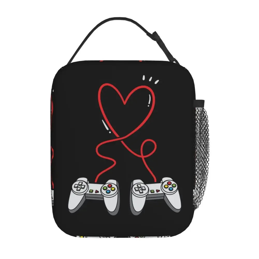 Retro Gaming Controller Insulated Lunch Bag - For Gamers On-The-Go 🎮