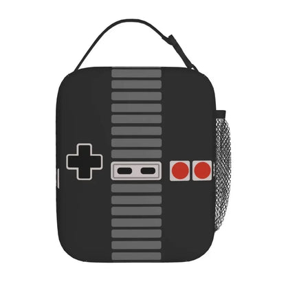 Retro Gaming Controller Insulated Lunch Bag - For Gamers On-The-Go 🎮