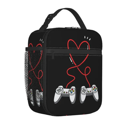 Retro Gaming Controller Insulated Lunch Bag - For Gamers On-The-Go 🎮