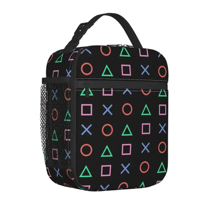 Retro Gaming Controller Insulated Lunch Bag - For Gamers On-The-Go 🎮