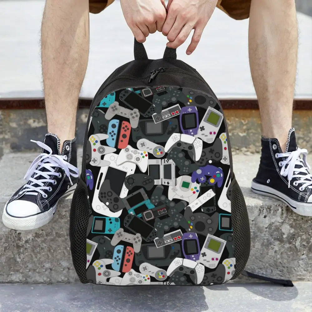 Retro Gaming Travel Controller Backpack🎒