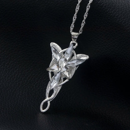 The Twilight Star Crystal Pendant - Inspired by Arwen's Grace