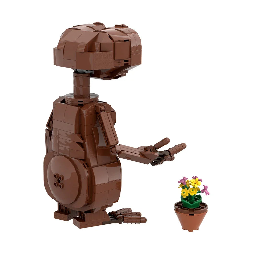 Build Your Own E.T. Alien MOC Model – Sci-Fi Building Blocks Set!