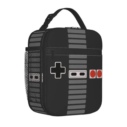 Retro Gaming Controller Insulated Lunch Bag - For Gamers On-The-Go 🎮