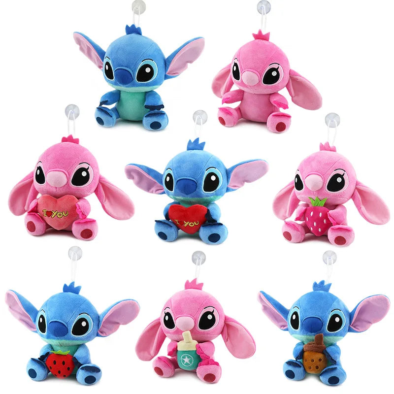 Jazzy's Colourful Collection - Adorable Starry Baby Stitch Plush for Your Car or Cuddle Time!