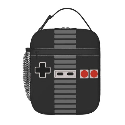 Retro Gaming Controller Insulated Lunch Bag - For Gamers On-The-Go 🎮