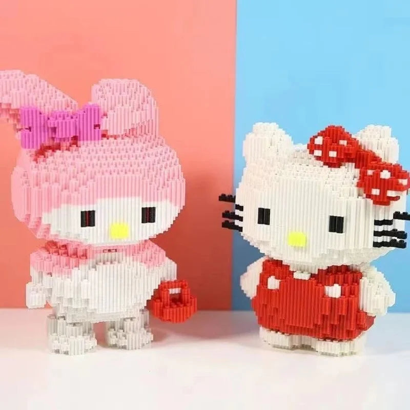 Sanrio Kawaii Building Blocks Hello Kitty