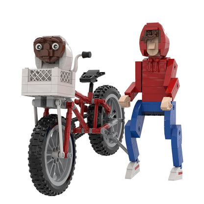 Build Your Own E.T. Alien MOC Model – Sci-Fi Building Blocks Set!