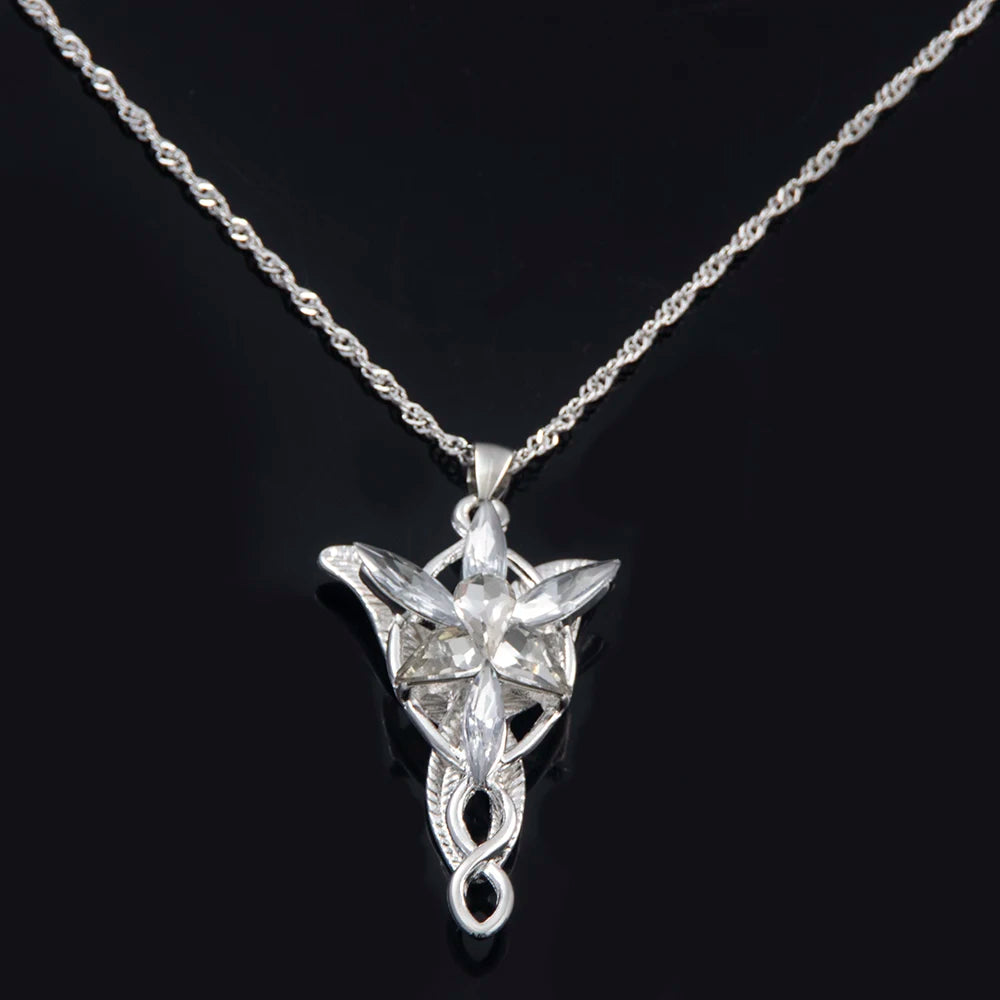 The Twilight Star Crystal Pendant - Inspired by Arwen's Grace