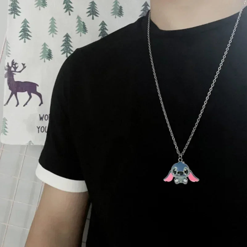 Stitch Kawaii Pendant Necklace