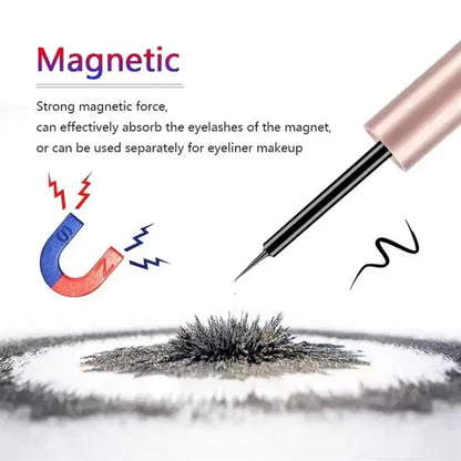 5 Pairs Magnetic Eyelash & Eyeliner Set