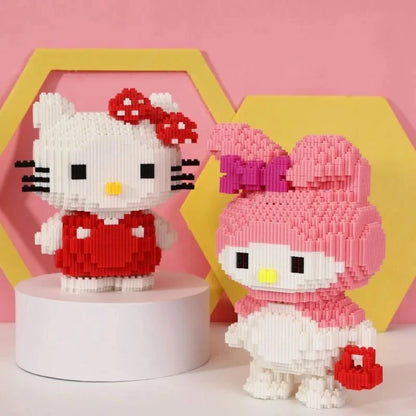 Sanrio Kawaii Building Blocks Hello Kitty