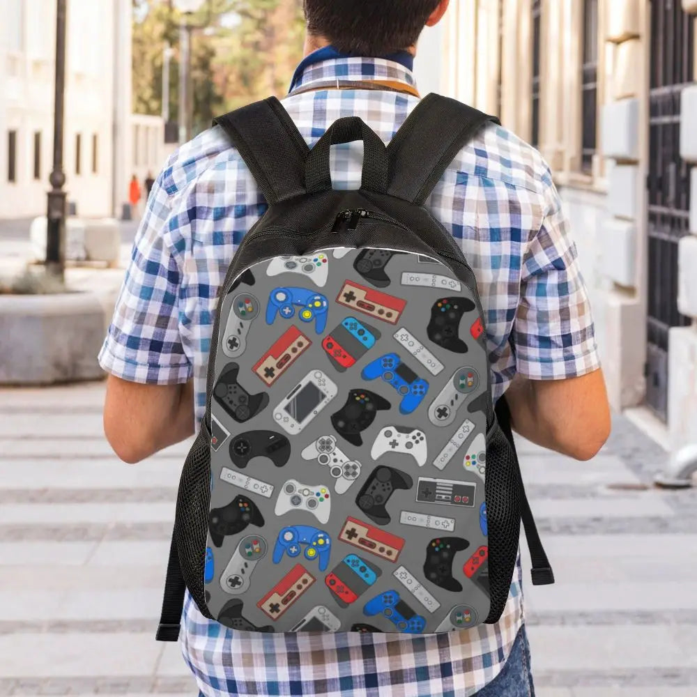 Retro Gaming Travel Controller Backpack🎒