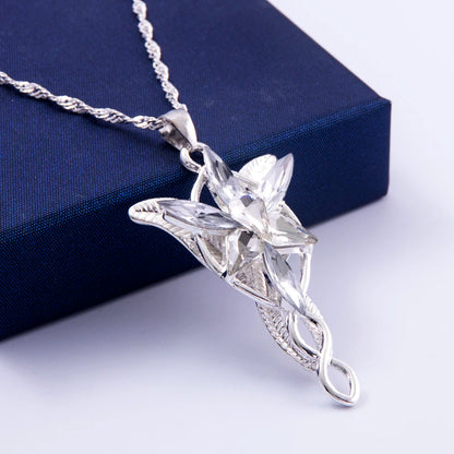 The Twilight Star Crystal Pendant - Inspired by Arwen's Grace