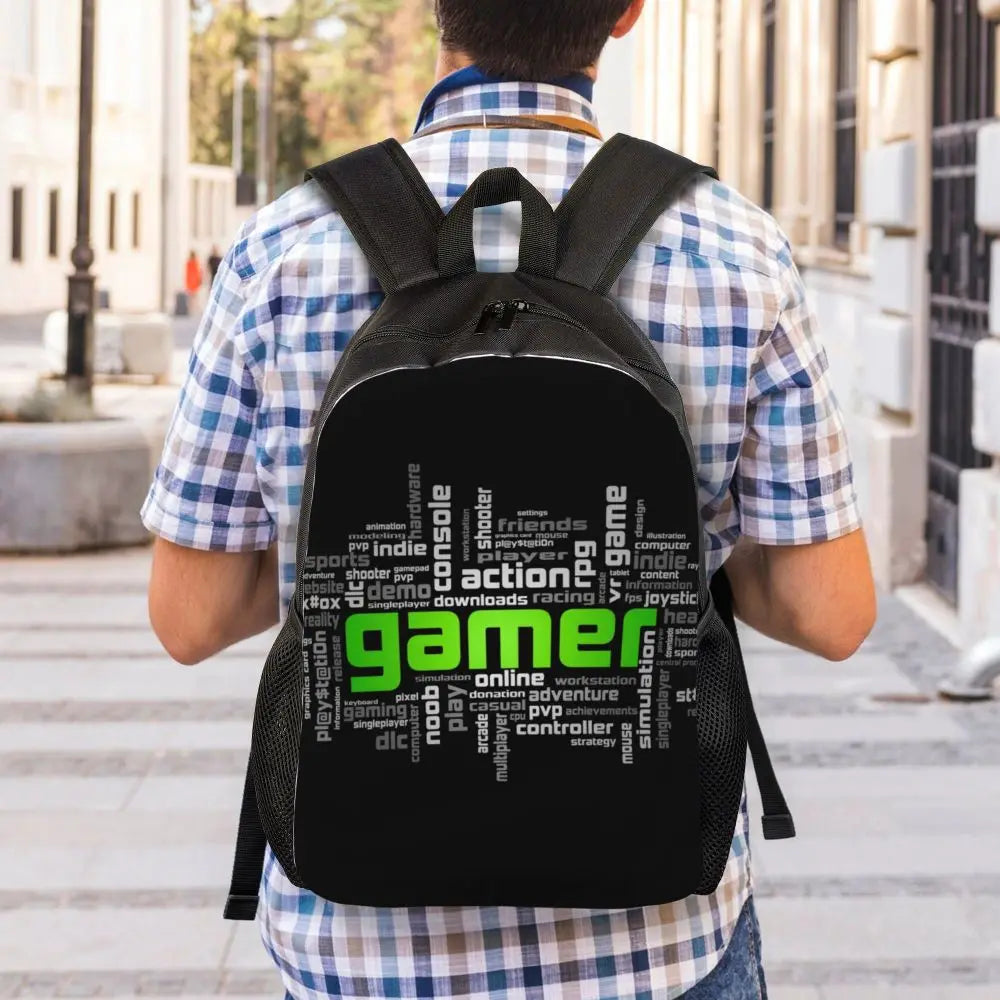 Retro Gaming Travel Controller Backpack🎒