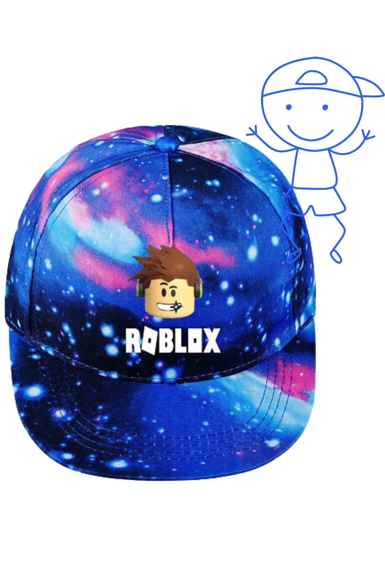 My Roblox Adventure Hat – Just Like Me, Super Cool! 🧢