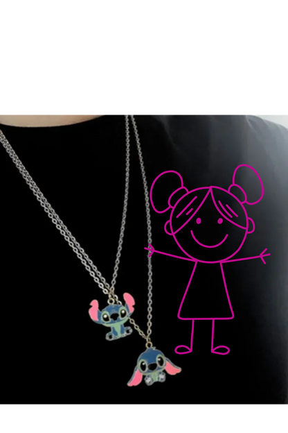 Stitch Kawaii Pendant Necklace