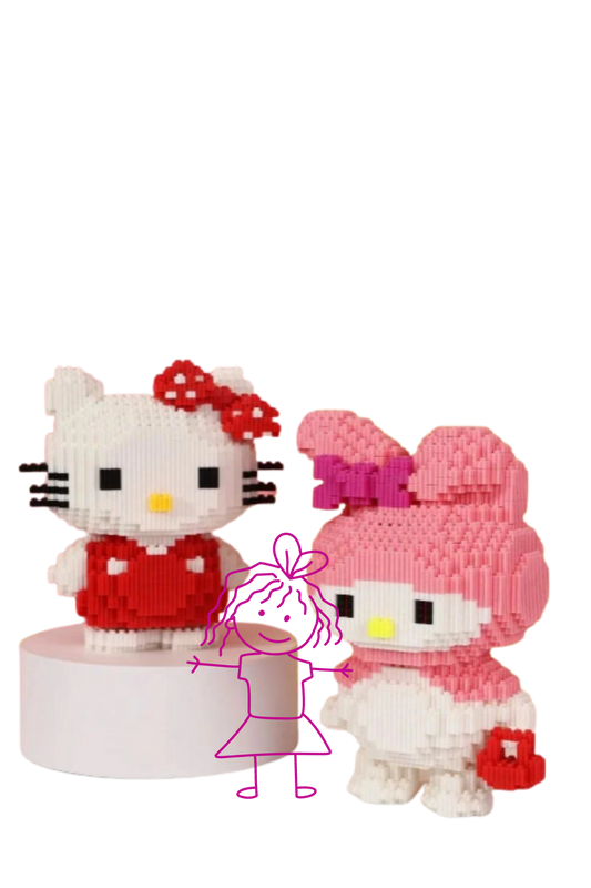 Sanrio Kawaii Building Blocks Hello Kitty